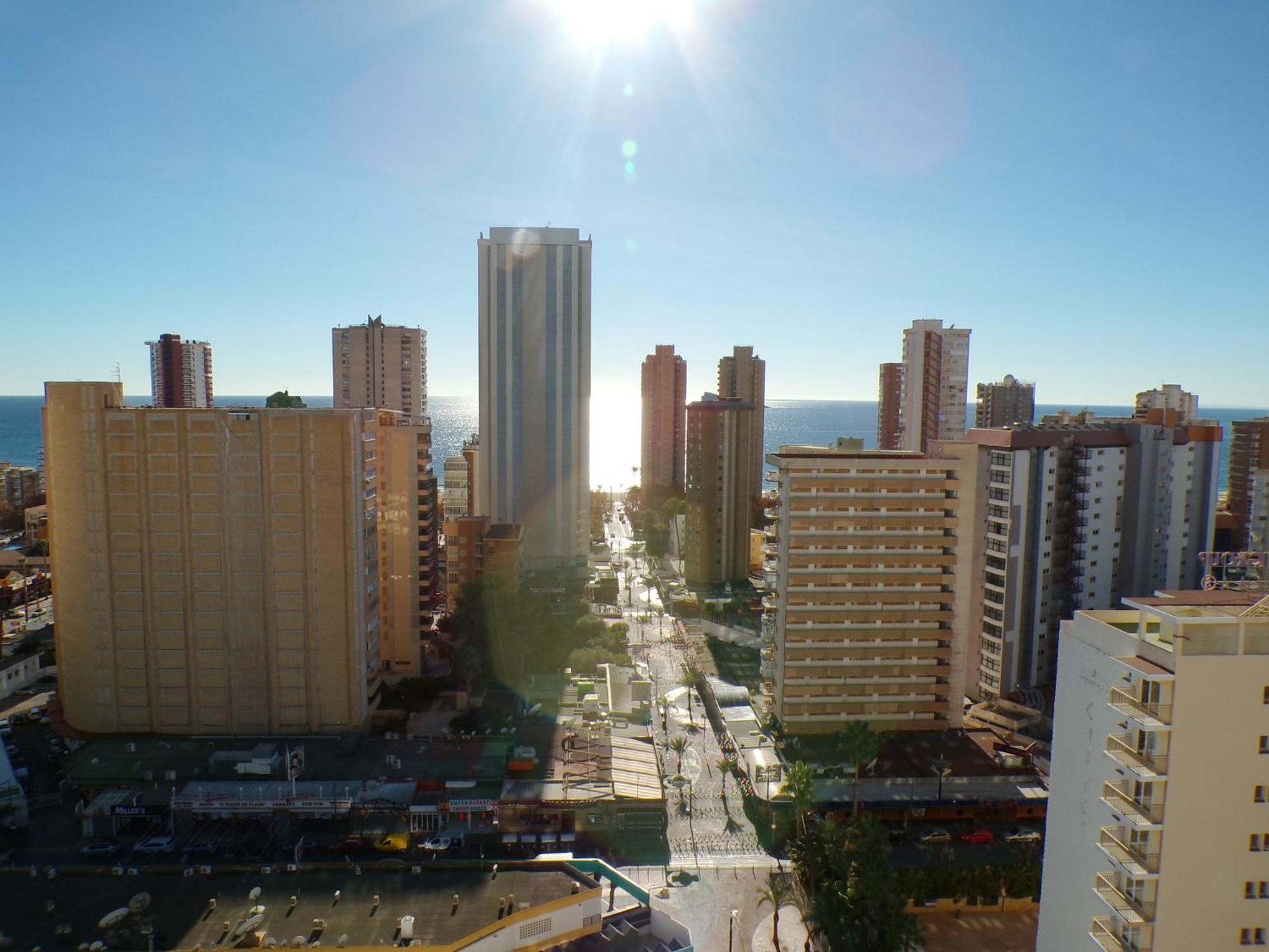 Apartamento Torre Domo Benidorm Eksteriør bilde