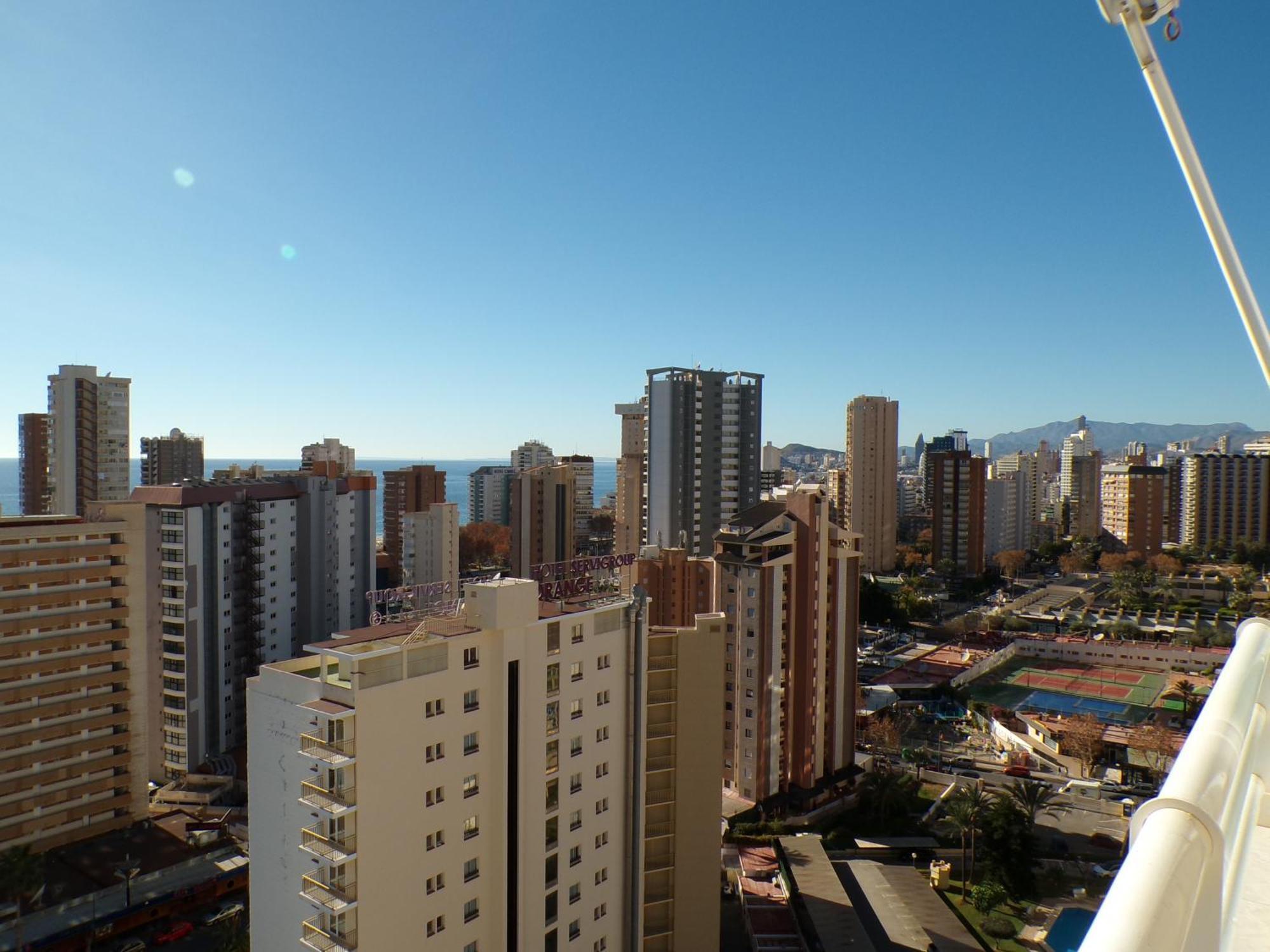 Apartamento Torre Domo Benidorm Eksteriør bilde