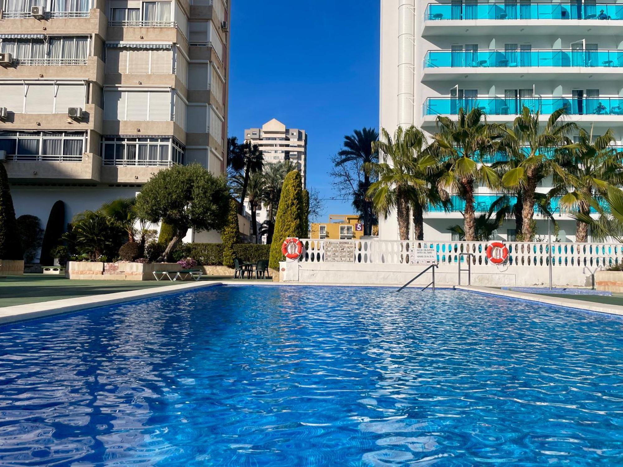 Apartamento Torre Domo Benidorm Eksteriør bilde